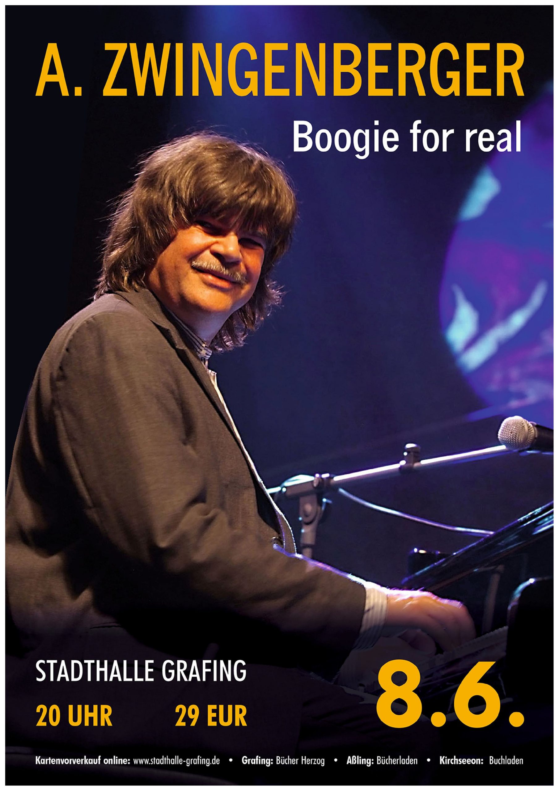 Axel Zwingenberger Blues & Boogie Woogie MunichTalk